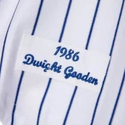 Authentic Jersey New York Mets Home 1986 Dwight Gooden