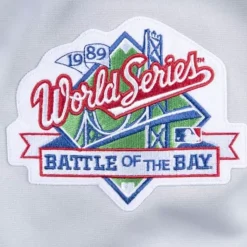 Authentic Jersey Oakland Athletics Road World Series 1989 Mark Mcgwire