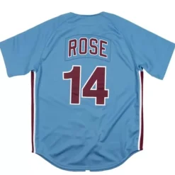 Authentic Jersey Philadelphia Phillies 1980 Pete Rose