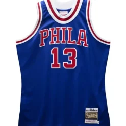 Authentic Jersey Philadelphia 76Ers 1966-67 Wilt Chamberlain