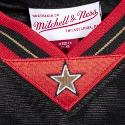 Authentic Jersey Philadelphia 76Ers Road Finals 2000-01 Allen Iverson