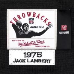 Authentic Jersey Pittsburgh Steelers 1975 Jack Lambert