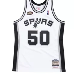 Authentic Jersey San Antonio Spurs Home Finals 1998-99 David Robinson