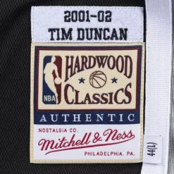 Authentic Jersey San Antonio Spurs 2001-02 Tim Duncan