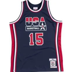 Authentic Jersey Team Usa 1992 Magic Johnson