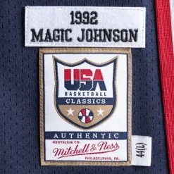 Authentic Jersey Team Usa 1992 Magic Johnson