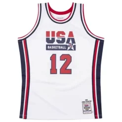 Authentic Jersey Team Usa 1992 John Stockton