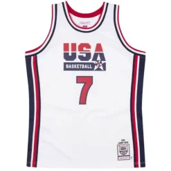 Authentic Jersey Team Usa 1992 Larry Bird
