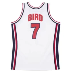 Authentic Jersey Team Usa 1992 Larry Bird