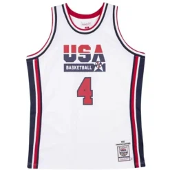Authentic Jersey Team Usa 1992 Christian Laettner