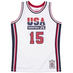 Authentic Jersey Team Usa 1992 Magic Johnson