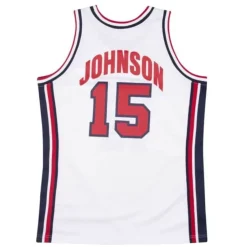 Authentic Jersey Team Usa 1992 Magic Johnson