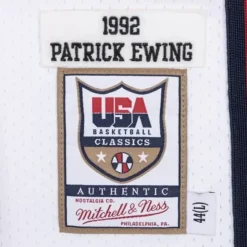 Authentic Jersey Team Usa 1992 Patrick Ewing