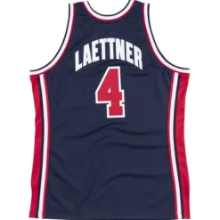 Authentic Jersey Team Usa 1992 Christian Laettner