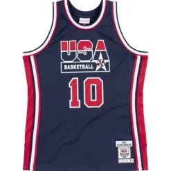 Authentic Jersey Team Usa 1992 Clyde Drexler