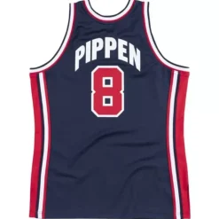 Authentic Jersey Team Usa 1992 Scottie Pippen