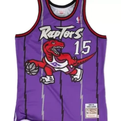 Authentic Jersey Toronto Raptors Road 1998-99 Vince Carter