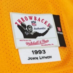 Authentic John Lynch Tampa Bay Buccaneers Dark 1993 Jersey