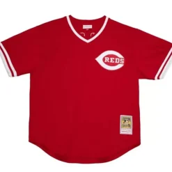 Authentic Johnny Bench Cincinnati Reds 1983 Pullover Jersey