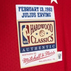 Authentic Julius Erving All Star 1983-84 Jersey