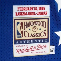 Authentic Kareem Abdul-Jabbar All Star West 1985-86 Jersey