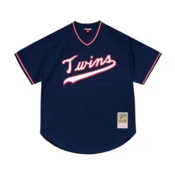 Authentic Kirby Puckett Minnesota Twins 1985 Pullover Jersey