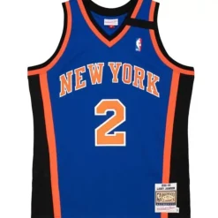 Authentic Larry Johnson New York Knicks 1998-99 Jersey