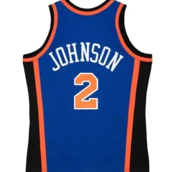Authentic Larry Johnson New York Knicks 1998-99 Jersey