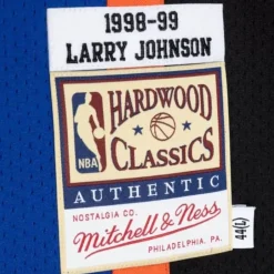 Authentic Larry Johnson New York Knicks 1998-99 Jersey