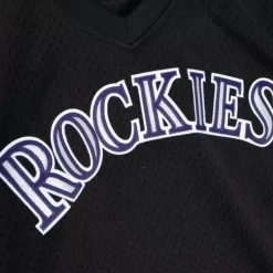 Authentic Larry Walker Colorado Rockies 1997 Pullover Jersey