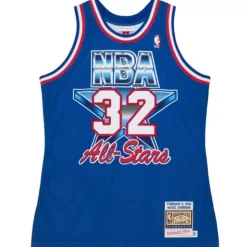 Authentic Magic Johnson All Star West 1992-93 Jersey