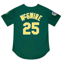 Authentic Mark Mcgwire Oakland Athletics 1997 Jersey