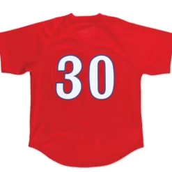 Authentic Mesh Bp Jersey Montreal Expos 1989 Tim Raines