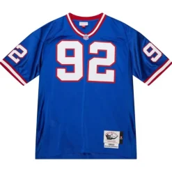 Authentic Michael Strahan New York Giants Dark 1993 Jersey