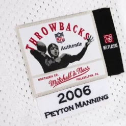 Authentic Peyton Manning Indianapolis Colts 2006 Jersey