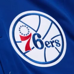 Authentic Philadelphia 76Ers 1987-88 Shooting Shirt