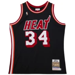 Authentic Ray Allen Miami Heat Dark Hwc 2013-14 Jersey