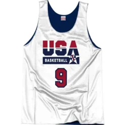 Authentic Reversible Practice Jersey Team Usa 1992 Michael Jordan
