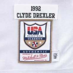 Authentic Shooting Shirt Team Usa 1992 Clyde Drexler