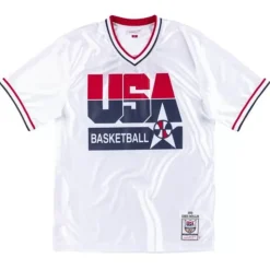 Authentic Shooting Shirt Team Usa 1992 Chris Mullin