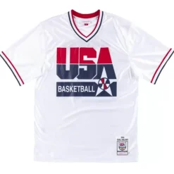 Authentic Shooting Shirt Team Usa 1992 Karl Malone
