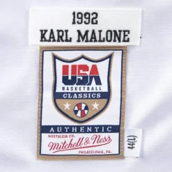 Authentic Shooting Shirt Team Usa 1992 Karl Malone