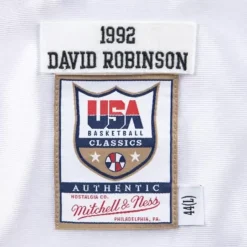 Authentic Shooting Shirt Team Usa 1992 David Robinson