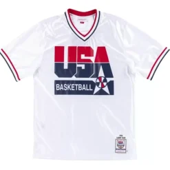 Authentic Shooting Shirt Team Usa 1992 Larry Bird