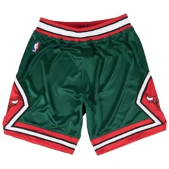 Authentic Shorts Chicago Bulls Green Week 2008-09