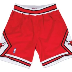Authentic Shorts Chicago Bulls Road 1997-98