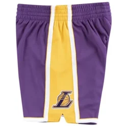 Authentic Shorts Los Angeles Lakers Road 2008-09