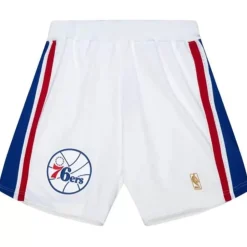 Authentic Shorts Philadelphia 76Ers Home 1996-97
