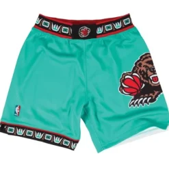 Authentic Shorts Vancouver Grizzlies Road 1995-96