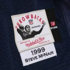 Authentic Steve Mcnair Tennessee Titans 1999 Jersey